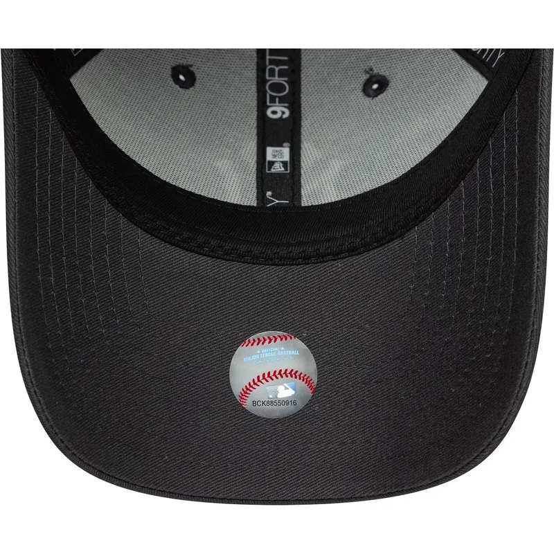 lippikset-kaareva-harmaa-saadettava-nauha-9forty-league-essential-new-york-yankees-mlb-new-era