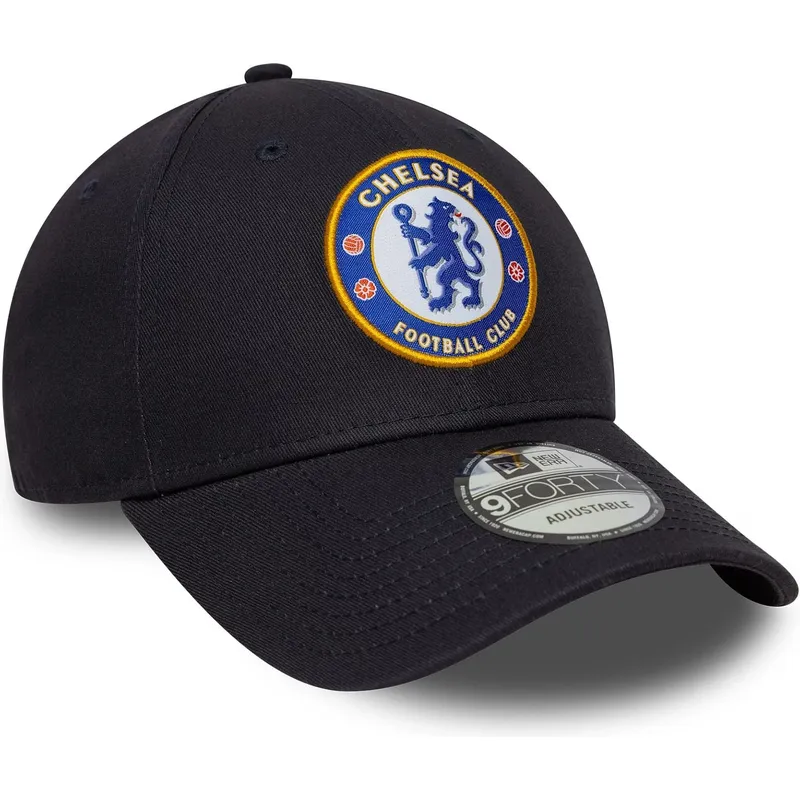 cap-kaareva-navy-blue-snapback-9forty-core-chelsea-football-club-premier-league-new-era cap-kaareva-navy-blue-snapback-9forty-core-chelsea-football-club-premier-league-new-era