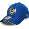 lippikset-kaareva-sininen-saadettava-nauha-9forty-retro-chelsea-football-club-premier-league-new-era