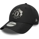 lippikset-kaareva-musta-saadettava-nauha-9forty-reflective-manchester-united-football-club-premier-league-new-era