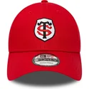 lippikset-kaareva-punainen-saadettava-nauha-9forty-core-stade-toulousain-top-14-new-era