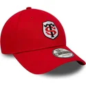 lippikset-kaareva-punainen-saadettava-nauha-9forty-core-stade-toulousain-top-14-new-era