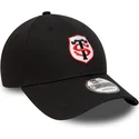 lippikset-kaareva-musta-saadettava-nauha-9forty-team-stade-toulousain-top-14-new-era