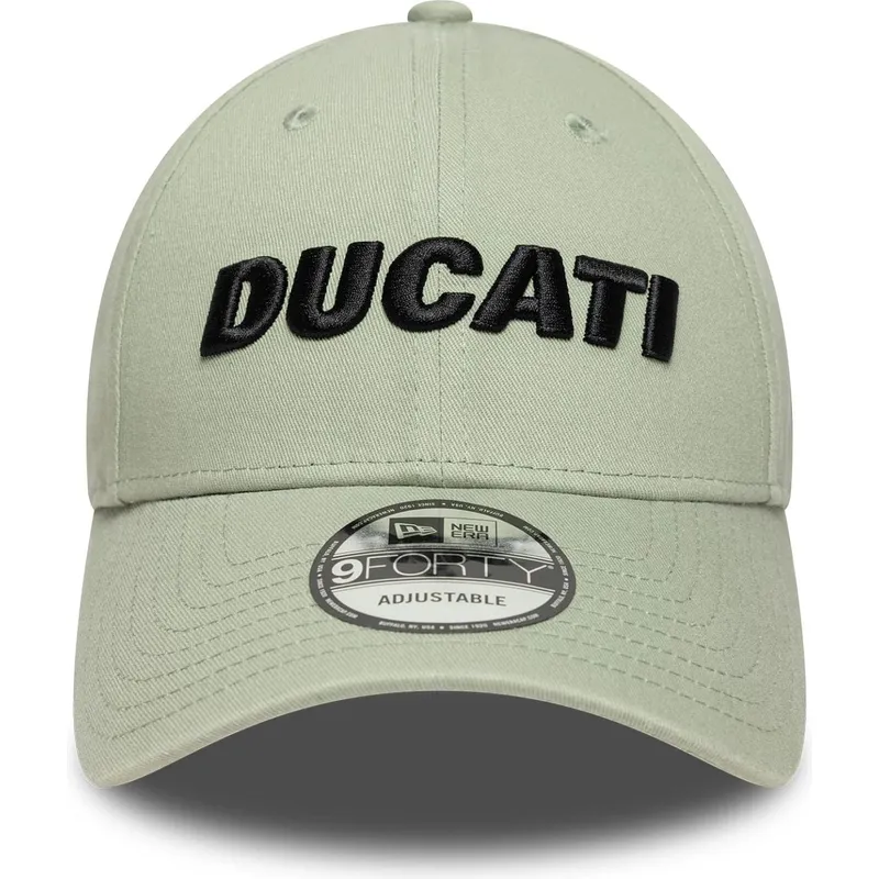lippikset-kaareva-vihrea-saadettava-nauha-9forty-seasonal-ducati-motor-motogp-new-era