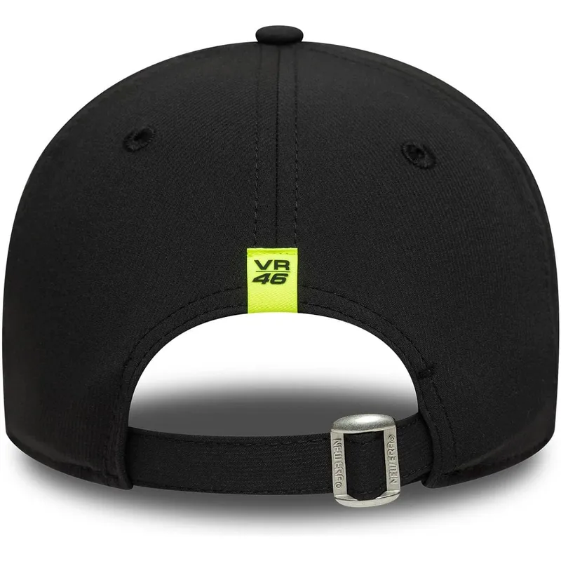 cap-kaareva-black-adjustable-strap-9forty-recycled-stripe-valentino-rossi-vr46-motogp-new-era