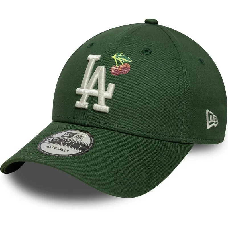 cap-kaareva-green-adjustable-strap-9forty-fruit-icon-los-angeles-dodgers-mlb-new-era