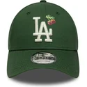 lippikset-kaareva-vihrea-saadettava-nauha-9forty-fruit-icon-los-angeles-dodgers-mlb-new-era