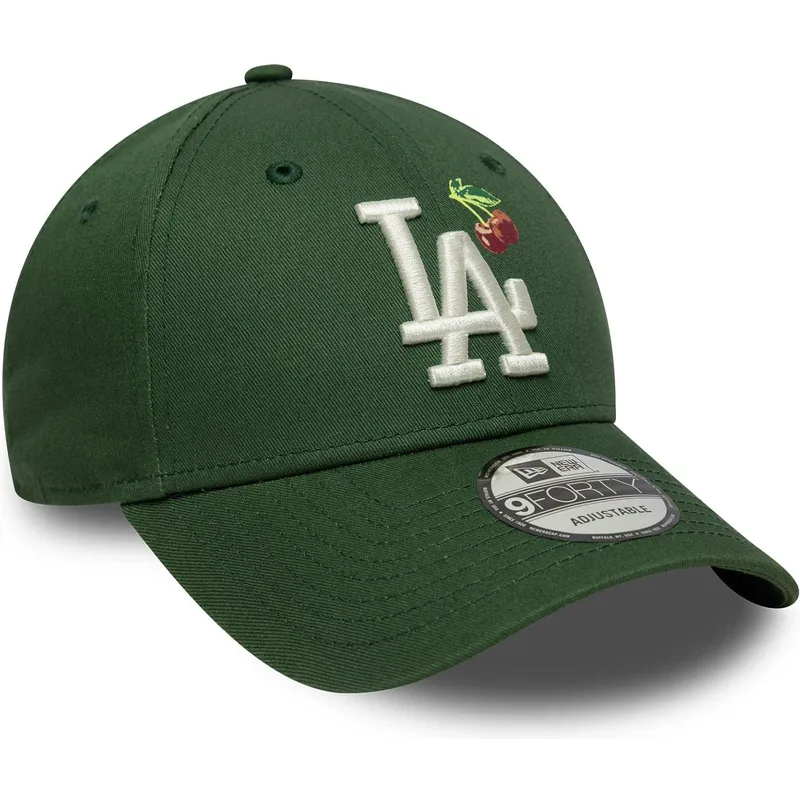 cap-kaareva-green-adjustable-strap-9forty-fruit-icon-los-angeles-dodgers-mlb-new-era
