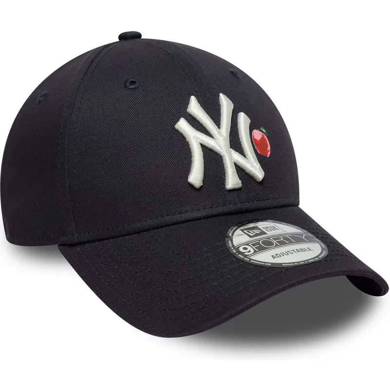 lippikset-kaareva-laivastonsininen-saadettava-nauha-9forty-fruit-icon-new-york-yankees-mlb-new-era