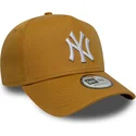 cap-kaareva-brown-snapback-9forty-e-frame-league-essential-new-york-yankees-mlb-new-era