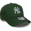 cap-kaareva-green-snapback-9forty-e-frame-league-essential-new-york-yankees-mlb-new-era