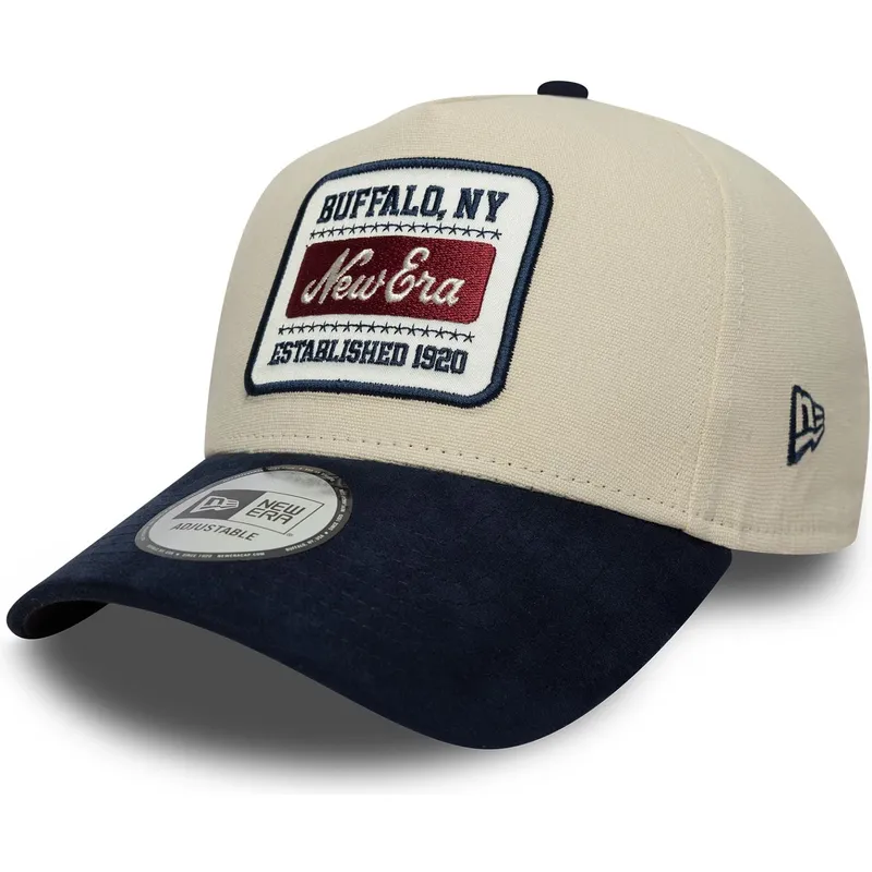 cap-kaareva-beige-adjustable-strap-e-frame-new-era