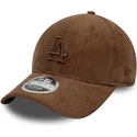 lippikset-kaareva-ruskea-saadettava-nauha-9forty-m-crown-cord-los-angeles-dodgers-mlb-new-era