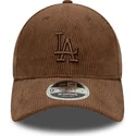 lippikset-kaareva-ruskea-saadettava-nauha-9forty-m-crown-cord-los-angeles-dodgers-mlb-new-era