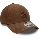 lippikset-kaareva-ruskea-saadettava-nauha-9forty-m-crown-cord-los-angeles-dodgers-mlb-new-era