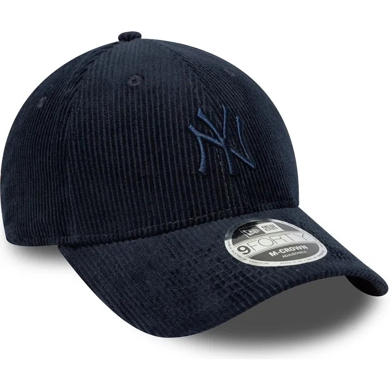 lippikset-kaareva-laivastonsininen-saadettava-nauha-9forty-m-crown-cord-new-york-yankees-mlb-new-era