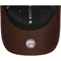 lippikset-kaareva-ruskea-snapback-9forty-m-crown-new-york-yankees-mlb-new-era