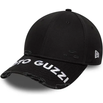 Lippikset kaareva musta säädettävä nauha 9FORTY M-Crown Distressed Moto Guzzi New Era