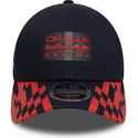 lippikset-kaareva-laivastonsininen-snapback-9forty-m-crown-visor-print-red-bull-racing-formula-1-new-era
