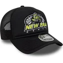 lippikset-kaareva-rekka-musta-snapback-9forty-m-crown-graphic-new-era