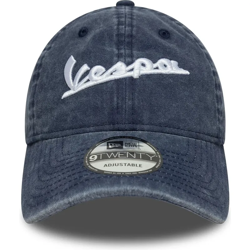 lippikset-kaareva-sininen-saadettava-nauha-9twenty-washed-vespa-piaggio-new-era