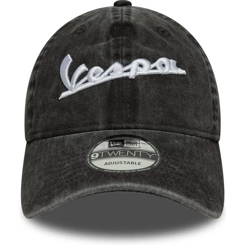 lippikset-kaareva-musta-saadettava-nauha-9twenty-washed-vespa-piaggio-new-era