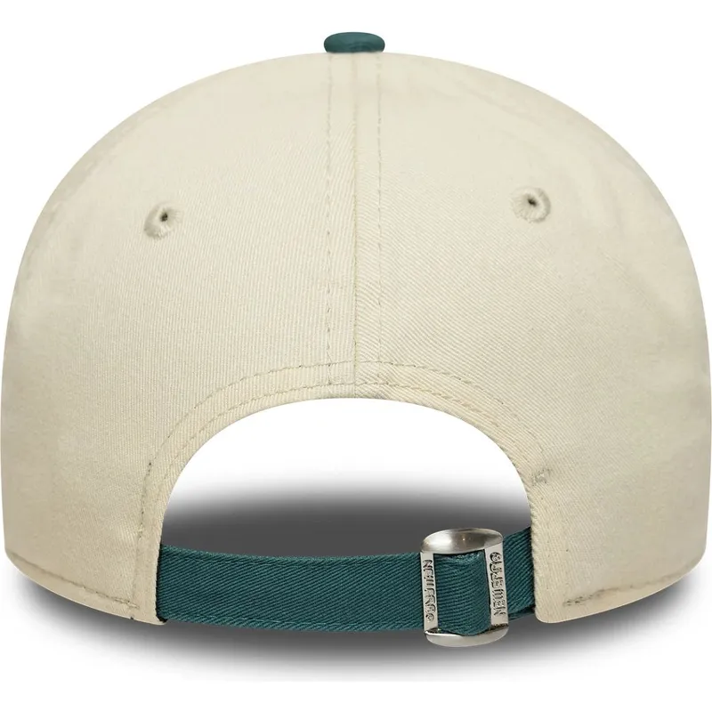 lippikset-kaareva-beige-saadettava-nauha-9twenty-mini-washed-los-angeles-dodgers-mlb-new-era