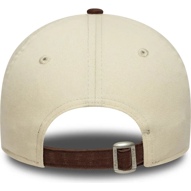 lippikset-kaareva-beige-saadettava-nauha-9twenty-mini-washed-new-york-yankees-mlb-new-era