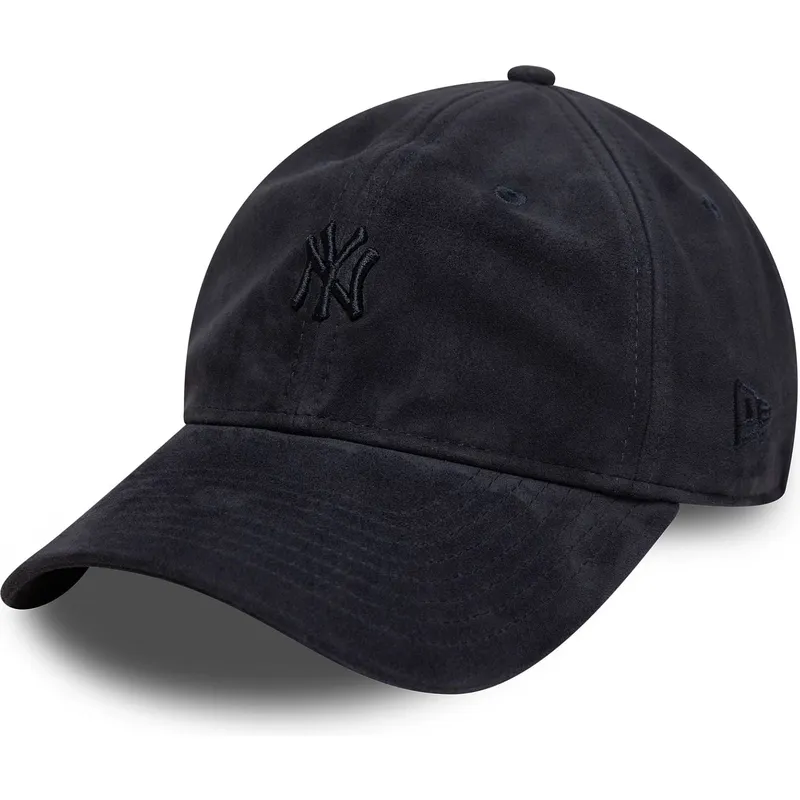 cap-kaareva-navy-blue-adjustable-strap-9twenty-suede-new-york-yankees-mlb-new-era cap-kaareva-navy-blue-adjustable-strap-9twenty-suede-new-york-yankees-mlb-new-era