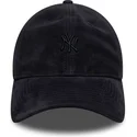 lippikset-kaareva-laivastonsininen-saadettava-nauha-9twenty-suede-new-york-yankees-mlb-new-era
