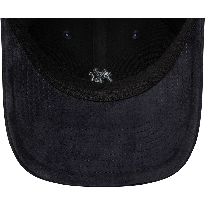 cap-kaareva-navy-blue-adjustable-strap-9twenty-suede-new-york-yankees-mlb-new-era cap-kaareva-navy-blue-adjustable-strap-9twenty-suede-new-york-yankees-mlb-new-era