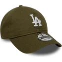 cap-kaareva-green-adjustable-strap-9twenty-linen-los-angeles-dodgers-mlb-new-era