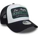 lippikset-kaareva-rekka-laivastonsininen-snapback-a-frame-frame-location-los-angeles-ciudades-y-playas-california-new-era