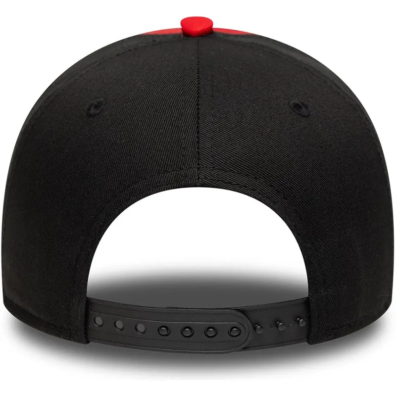 lippikset-kaareva-punainen-snapback-9forty-e-frame-ducati-motor-motogp-new-era