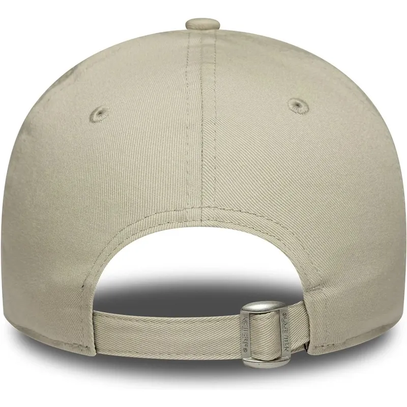 lippikset-kaareva-beige-saadettava-nauha-rosa-9forty-league-essential-new-york-yankees-mlb-new-era