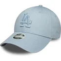 lippikset-kaareva-sininen-saadettava-nauha-9forty-metallic-los-angeles-dodgers-mlb-new-era