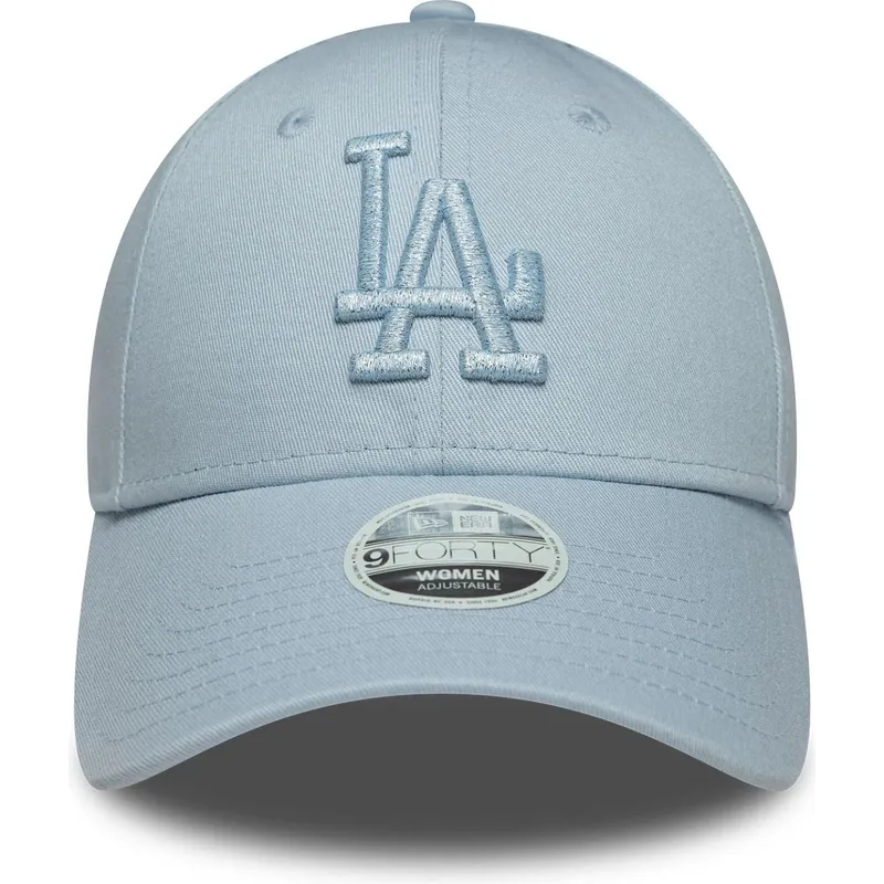 lippikset-kaareva-sininen-saadettava-nauha-9forty-metallic-los-angeles-dodgers-mlb-new-era
