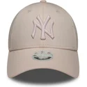 cap-kaareva-pink-adjustable-strap-9forty-metallic-new-york-yankees-mlb-new-era
