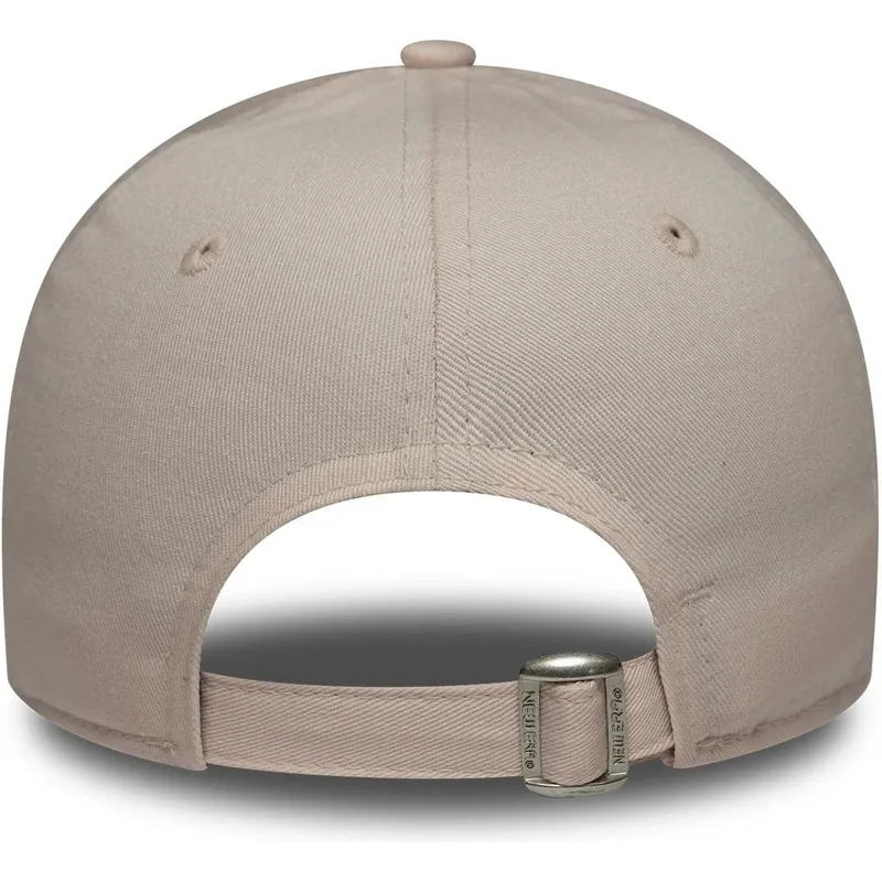 lippikset-kaareva-vaaleanpunainen-saadettava-nauha-9forty-metallic-new-york-yankees-mlb-new-era