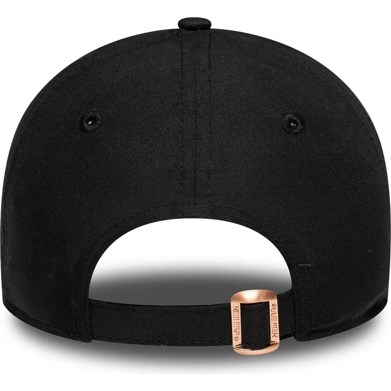 lippikset-kaareva-musta-saadettava-nauha-bronce-9forty-flawless-new-york-yankees-mlb-new-era
