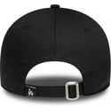 lippikset-kaareva-musta-saadettava-nauha-9forty-sequin-wordmark-los-angeles-dodgers-mlb-new-era