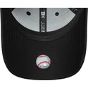 lippikset-kaareva-musta-saadettava-nauha-9forty-sequin-wordmark-los-angeles-dodgers-mlb-new-era