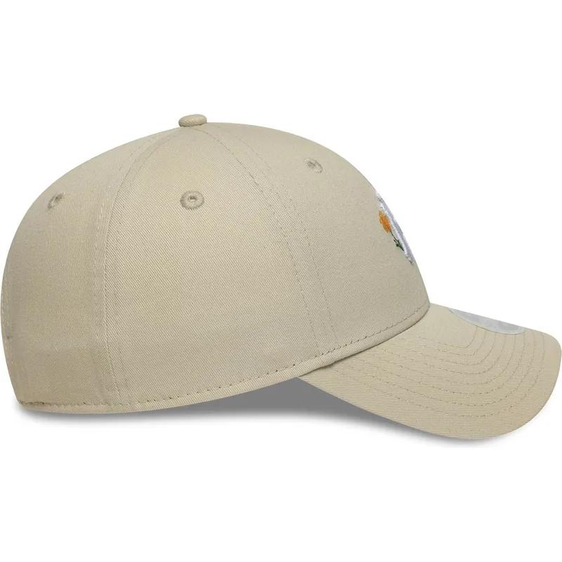 lippikset-kaareva-beige-saadettava-nauha-9forty-floral-icon-new-york-yankees-mlb-new-era