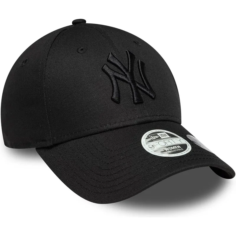 cap-kaareva-black-adjustable-strap-9forty-bow-back-new-york-yankees-mlb-new-era cap-kaareva-black-adjustable-strap-9forty-bow-back-new-york-yankees-mlb-new-era