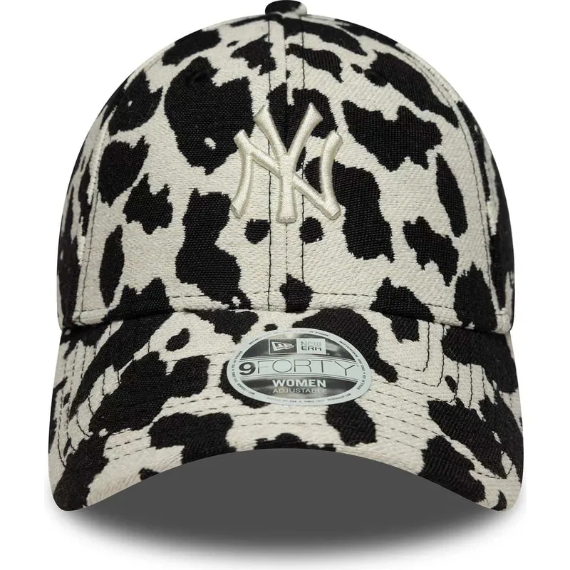 lippikset-kaareva-musta-saadettava-nauha-9forty-cow-midi-new-york-yankees-mlb-new-era