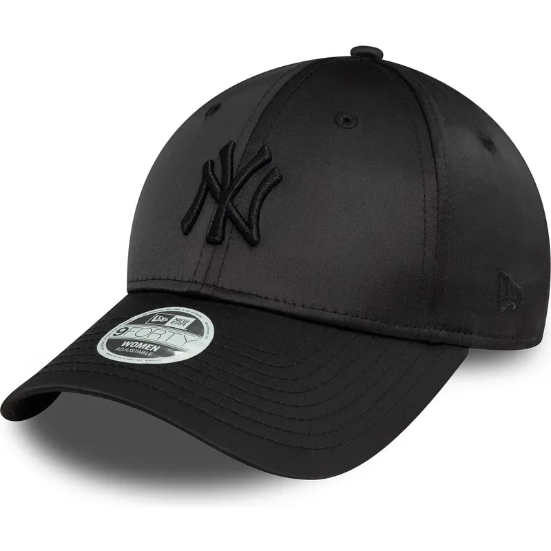 cap-kaareva-black-snapback-9forty-satin-new-york-yankees-mlb-new-era cap-kaareva-black-snapback-9forty-satin-new-york-yankees-mlb-new-era
