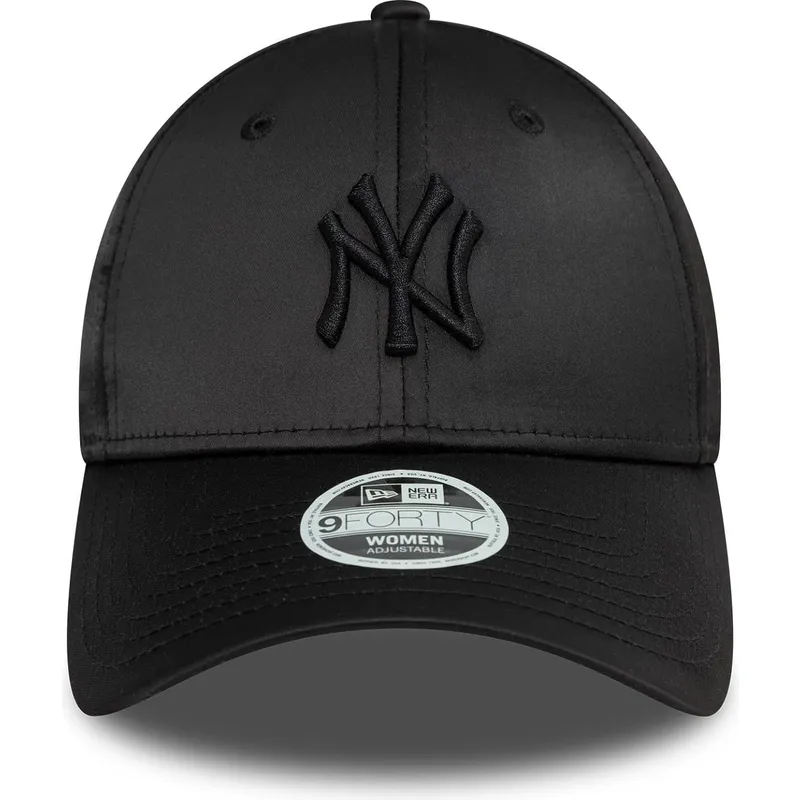 cap-kaareva-black-snapback-9forty-satin-new-york-yankees-mlb-new-era cap-kaareva-black-snapback-9forty-satin-new-york-yankees-mlb-new-era