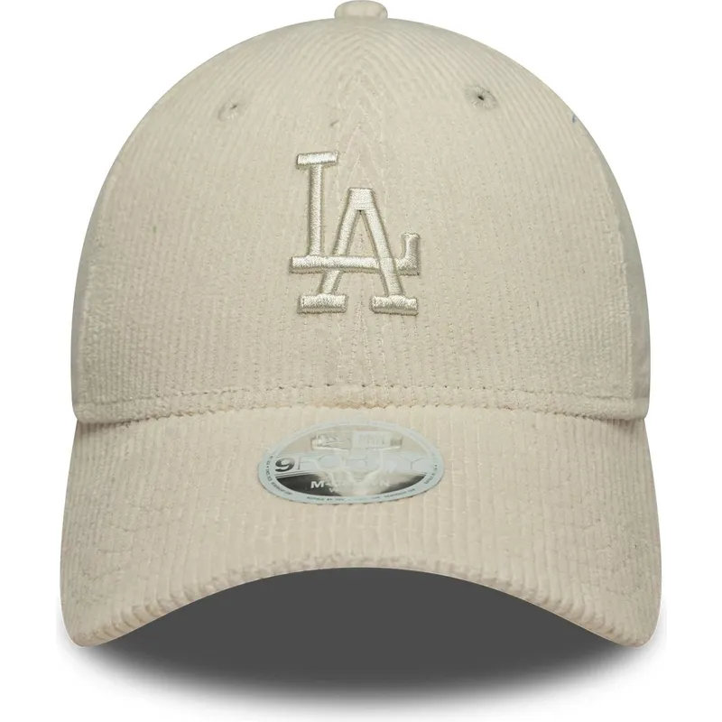 cap-kaareva-beige-adjustable-strap-9forty-m-crown-pastel-cord-los-angeles-dodgers-mlb-new-era cap-kaareva-beige-adjustable-strap-9forty-m-crown-pastel-cord-los-angeles-dodgers-mlb-new-era
