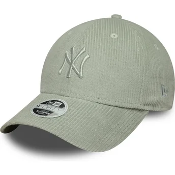 Lippikset kaareva vihreä säädettävä nauha claro 9FORTY M-Crown Pastel Cord New York Yankees MLB New Era