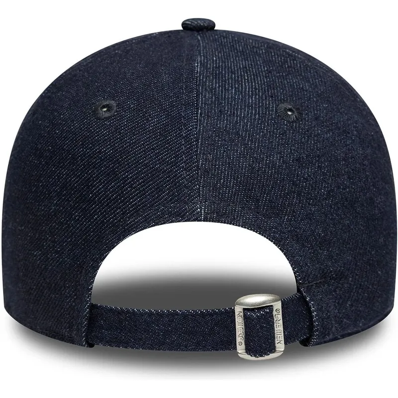 cap-kaareva-navy-blue-adjustable-strap-9twenty-denim-stitch-los-angeles-dodgers-mlb-new-era cap-kaareva-navy-blue-adjustable-strap-9twenty-denim-stitch-los-angeles-dodgers-mlb-new-era
